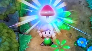 Links Awakening E3 Gameplay - Using Our Stolen Bow and Arrow