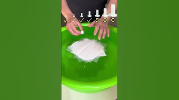 How much paper does it take to make the object float #experiment #asmr