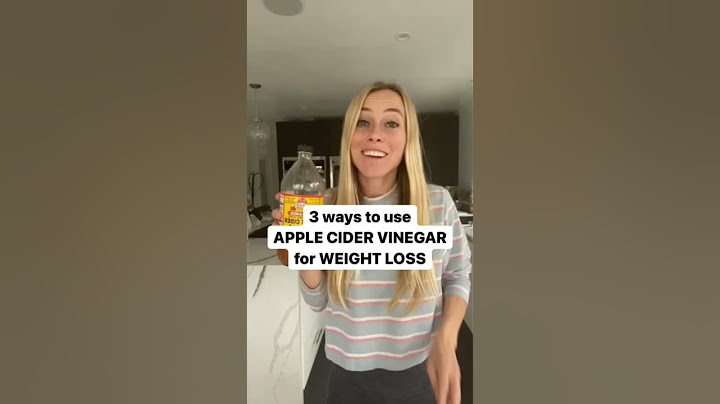 3 ways to use APPLE CIDER VINEGAR for WEIGHT LOSS 🍎 #shorts