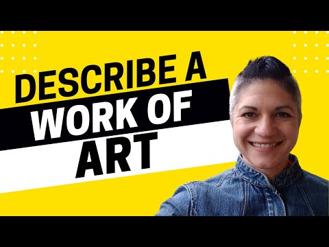 Video: How To Start Describing A Painting