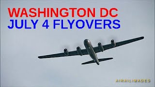 Washington DC July 4 Flyovers