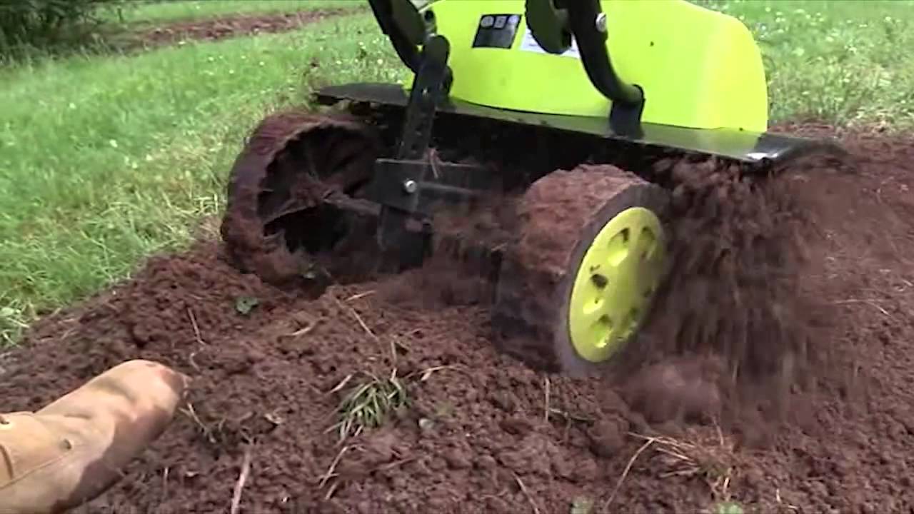 Sun Joe Tiller Joe Max 9 Amp 18 in. Electric Tiller TJ601E YouTube