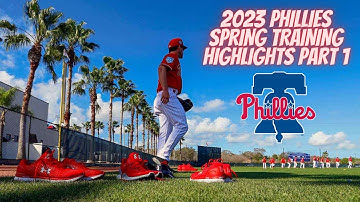 2023 PHILLIES SPRING TRAINING HIGHLIGHTS PART 1 #PHILLIES, #MLB, #SPRINGTRAINING