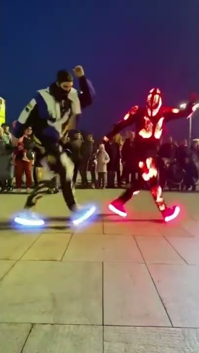 lighting dance😱and robot👽light dance vedio 😱😲 #shorts