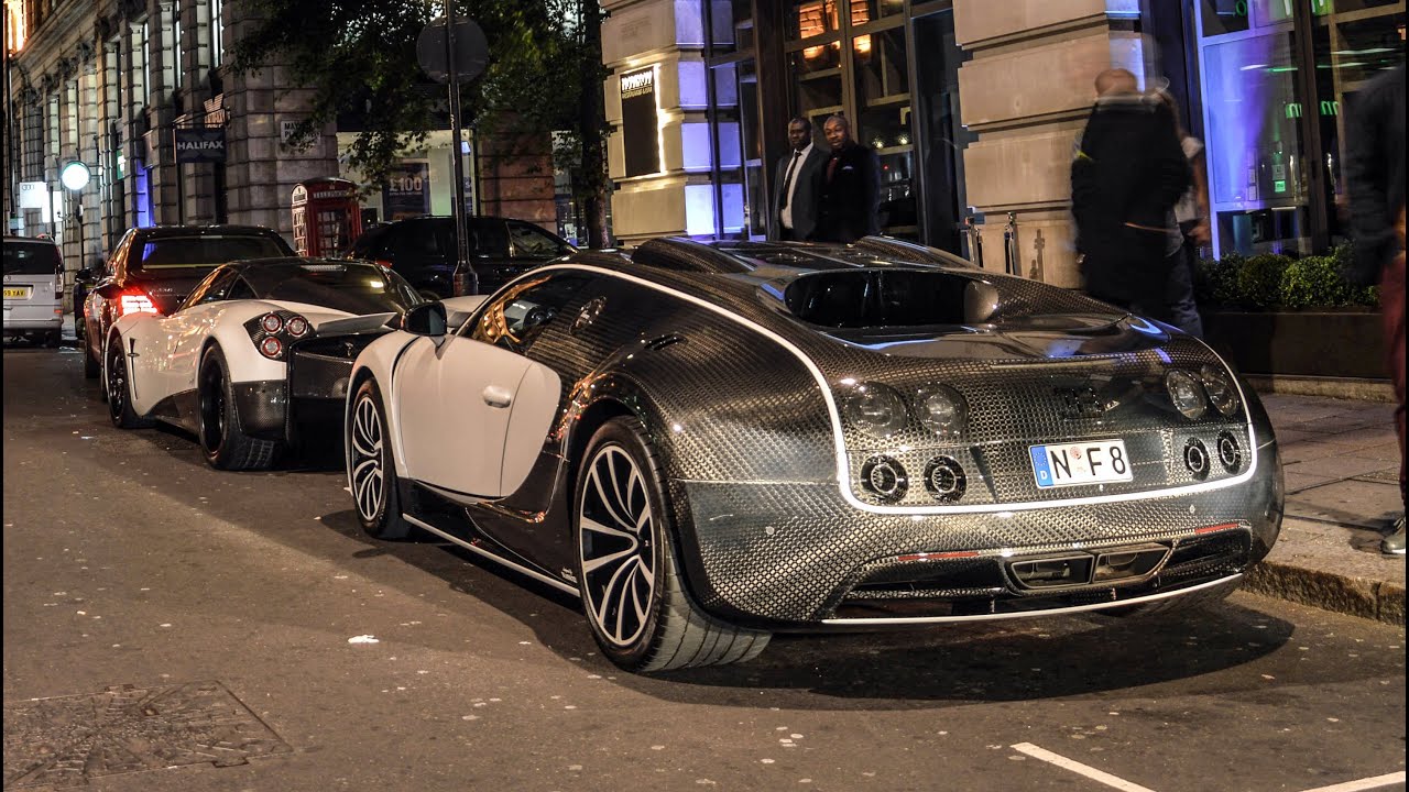 EPIC London Supercars 2015: Mansory Bugatti, Enzo, Aventador SV ...