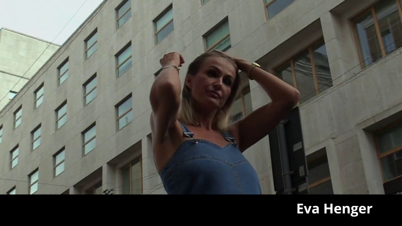 EVA HENGER sul set d IL POSTINO SOGNA SEMPRE DUE VOLTE