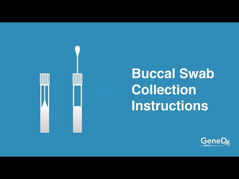 GeneDx Buccal Swab Collection Instructions