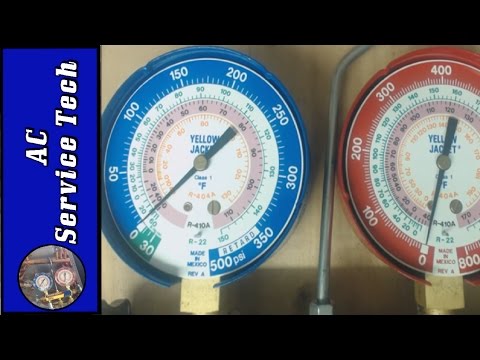 R22 Gauge Pressure Chart