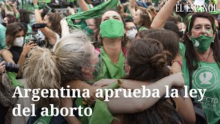 Argentina aprueba la ley del aborto