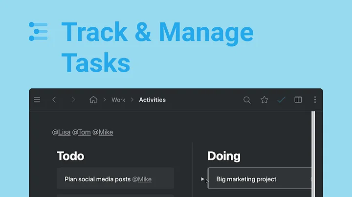 Track & Manage Tasks in Workflowy
