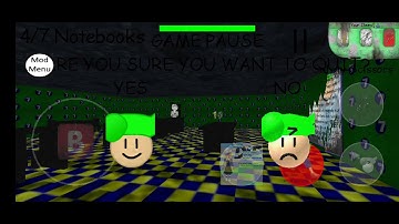 Losky basics no more Luck mod menu android port (Baldi basics mod)