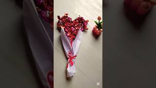 Diy Chocolate Love Flower .