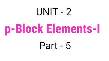 Ionisation Enthalpy | p-Block Elements-I | TN 12th Chemistry | Unit 2 | in Tamil | Part 5