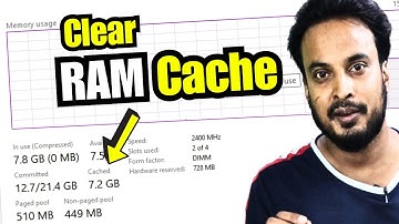 How to Clear RAM CACHE in Windows 10/11| 💨 Make Computer Faster