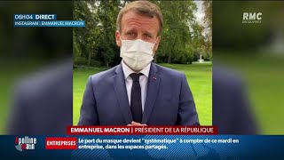 Rentrée scolaire: Emmanuel Macron a adressé un message aux élèves sur Instagram
