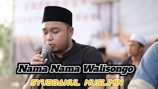 Nama Nama Walisongo Versi Syubbanul Muslimin Sr Official