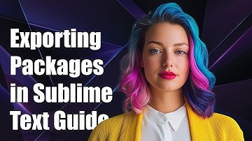How to Export Installed Packages in Sublime Text: A Step-by-Step Guide