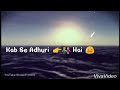 Wajah Tum ho | Romantic WhatsApp Status | By Diksha Bawankar Whatsapp Status Video Download Free