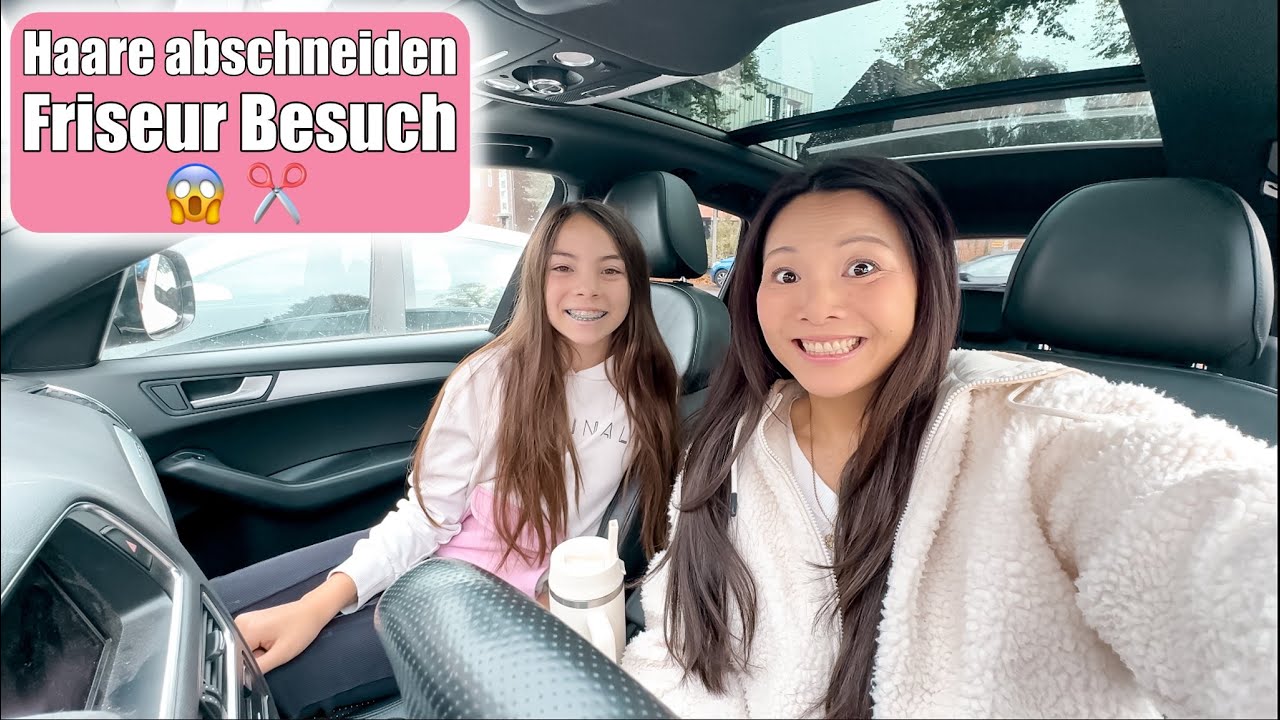 Claras lange Haare abschneiden 😱 Friseur! Kürbisrisotto kochen! Mama VLOG | Mamiseelen