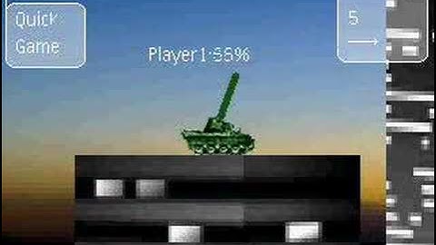 Scorched City - Mobile game for Symbian S60 demo