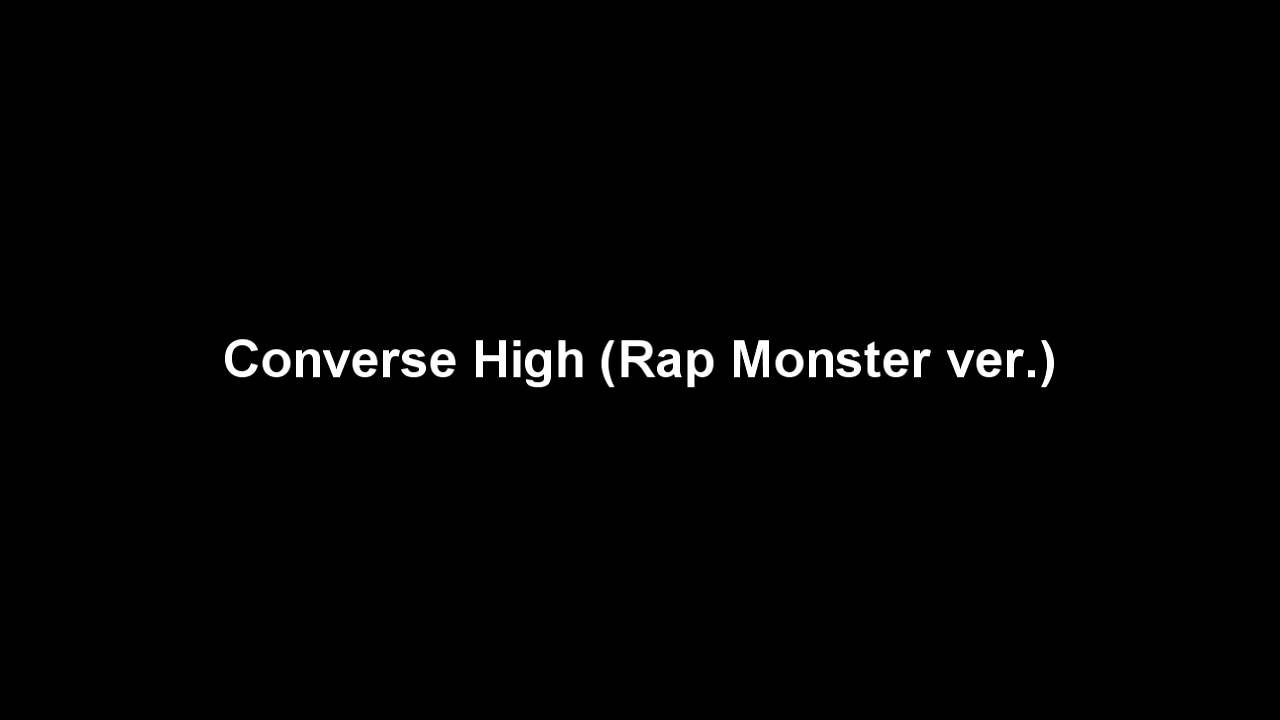 RM – Converse High (RM Ver.) Lyrics | Genius Lyrics