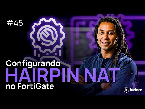 Vídeo: Como você cria uma regra NAT no FortiGate?