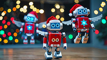 Blender with Stable Diffusion XL Tutorial - Christmas robots