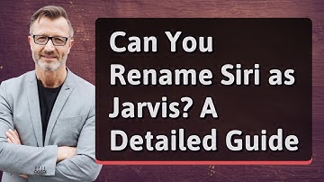 Can You Rename Siri as Jarvis? A Detailed Guide