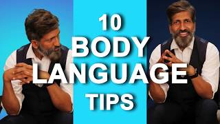 10 BODY LANGUAGE TIPS | Personality Development by Anurag Aggarwal