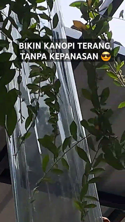 Kombinasi Kanopi Alderon Transparan, Alderon RS Trimdeck, & leekuanyew #kanopialderon #leekuanyew
