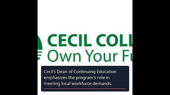 Cecil College Launches Paid Electrical Apprenticeship Program