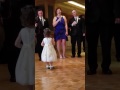 Sara's Flower girl speech steals the show!  She's only 4!