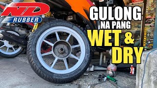 Installing ND RUBBER TIRE for Honda Click 125i