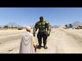 GTA 5 - Saitama VS Hulk