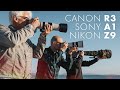 Canon R3 vs Nikon Z9 vs Sony A1, ¿hay una ganadora?