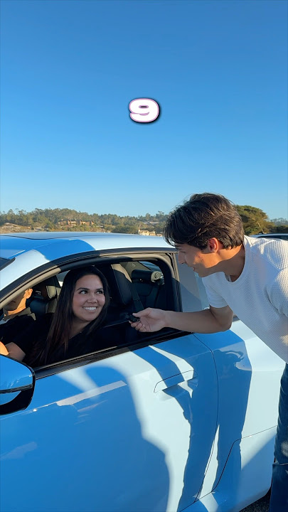 She rated her BMW M2 a 9!