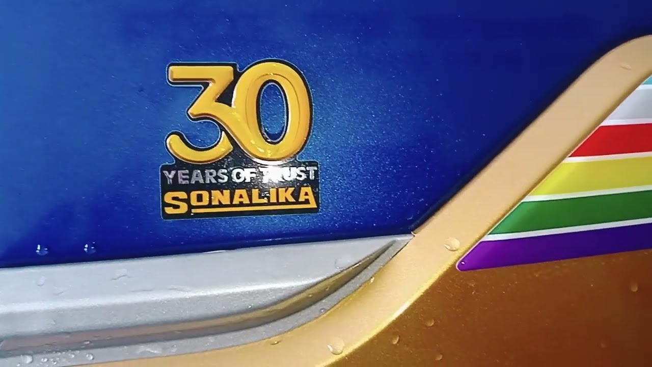 All new Sonalika Gold series ,30  Years of celebration Modal ,Increase Torque and Compectness ,