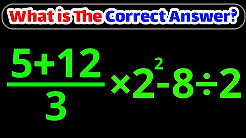 What’s the Answer? Most People Get This Math Question Wrong!