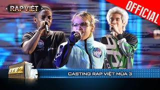 Liu Grace bật mode chiến khi bật beat, thí sinh khiến JustaTee muốn chọn ngay|Casting Rap Việt Mùa 3