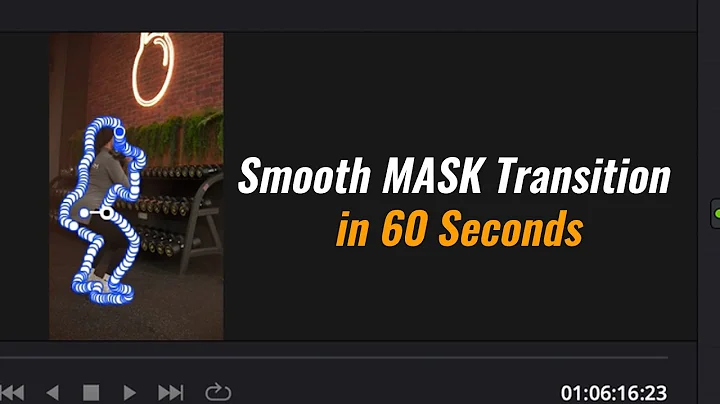 How to Create Smooth Mask Transitions in DaVinci Resolve  Fast & Easy Tutorial for Beginners