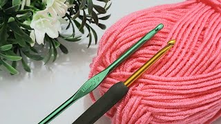 I did not expect this beauty! For starters! Easy crochet stitch Amazing crochet pattern