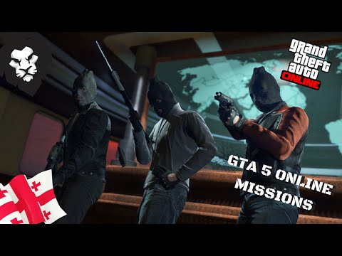 GTA 5 Online ქართულად მისიები Bukitator_თან ერთად  | Achiko2001|