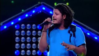 Video thumbnail of "The Voice of Nepal | Shrijay Thapaliya | Blind Audition S1 E02"