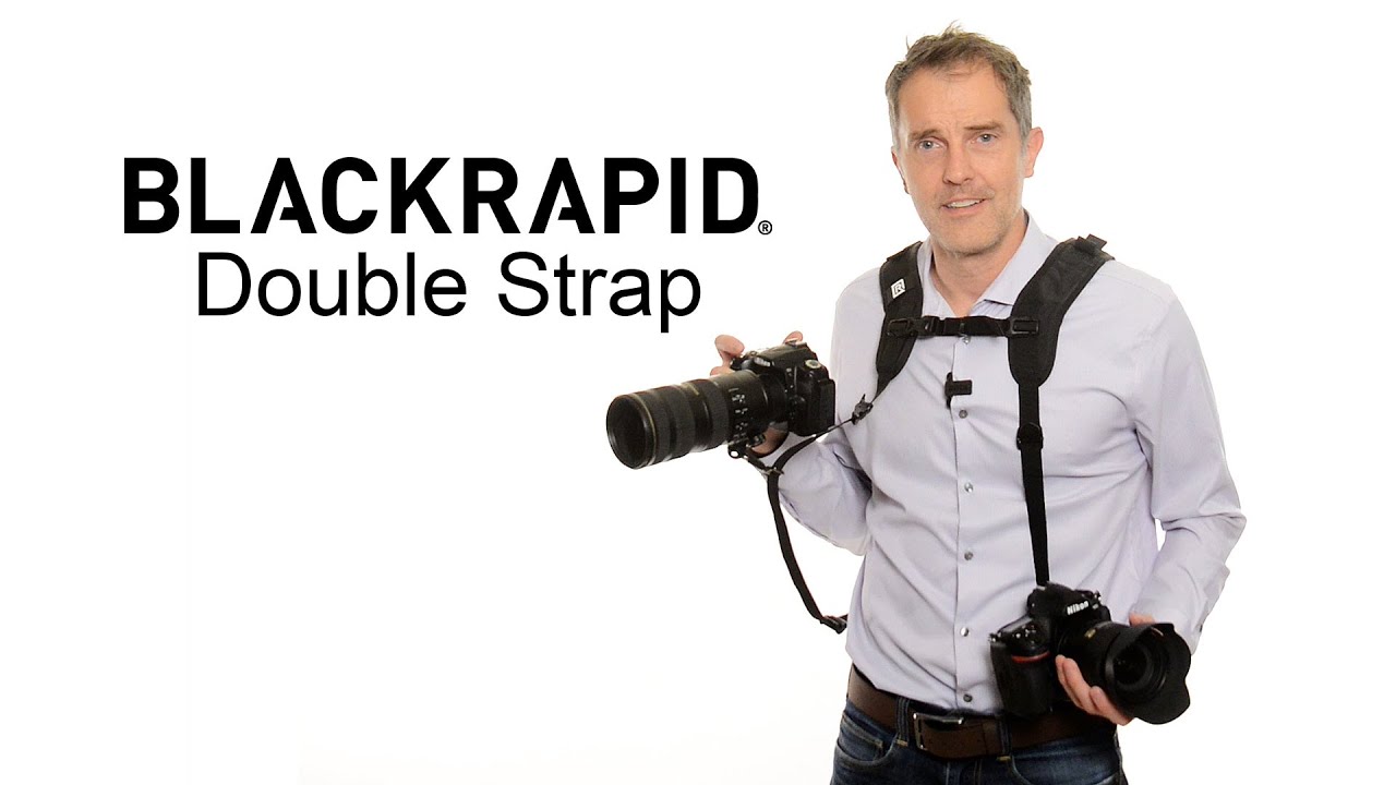 BLACKRAPID Double Camera Strap – Comfortably carry two cameras