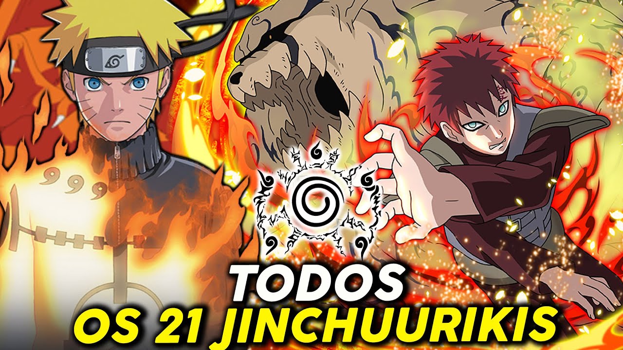 Tudo sobre os Jinchuurikis de Naruto: bijus e seus portadores