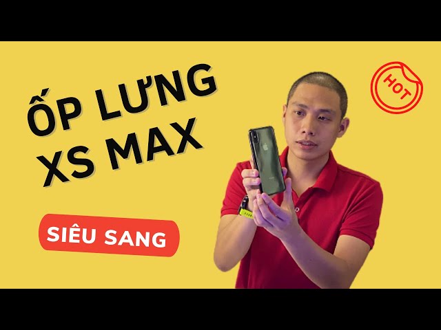 Ốp lưng iPhone XS Max siêu sang - Siêu đẹp