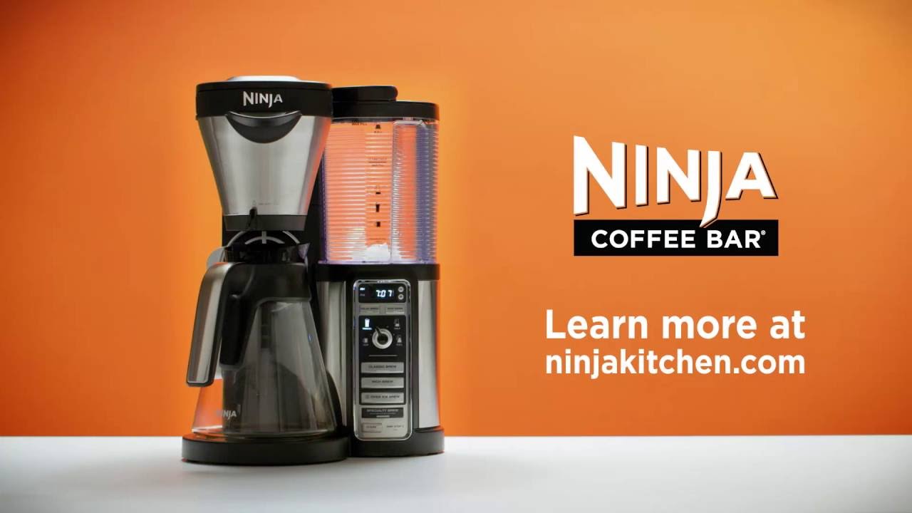 Ninja - Coffee Bar Brewer CF081 with Glass Carafe - Stainless