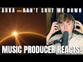 Music Producer Reacts To Don't Shut Me Down By ABBA