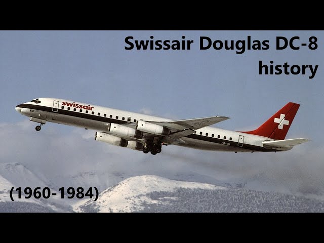 SWISSAIR スイスエア　Douglas DC-8-53　ヘルパ　1/200 SWISSAIR スイスエア Douglas DC-8-53 ヘルパ 1/200 B-862-SR