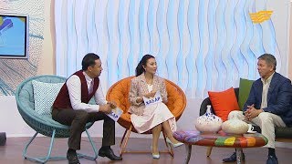 «Таңғы Хабар». Айгүл Елшібаева, Ерік Жолжақсынов, Ыбрайым Бабаев, Жігер Әзбергенов, Өркен Әбдір